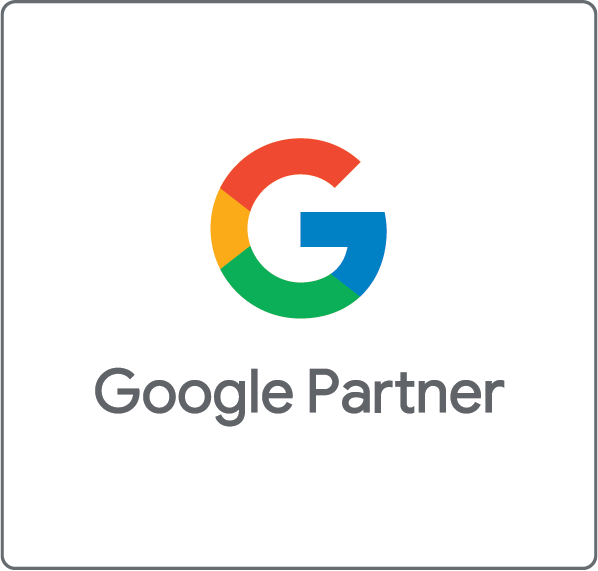 Google Partner badge, Logical Gecko certified Google Ads agency