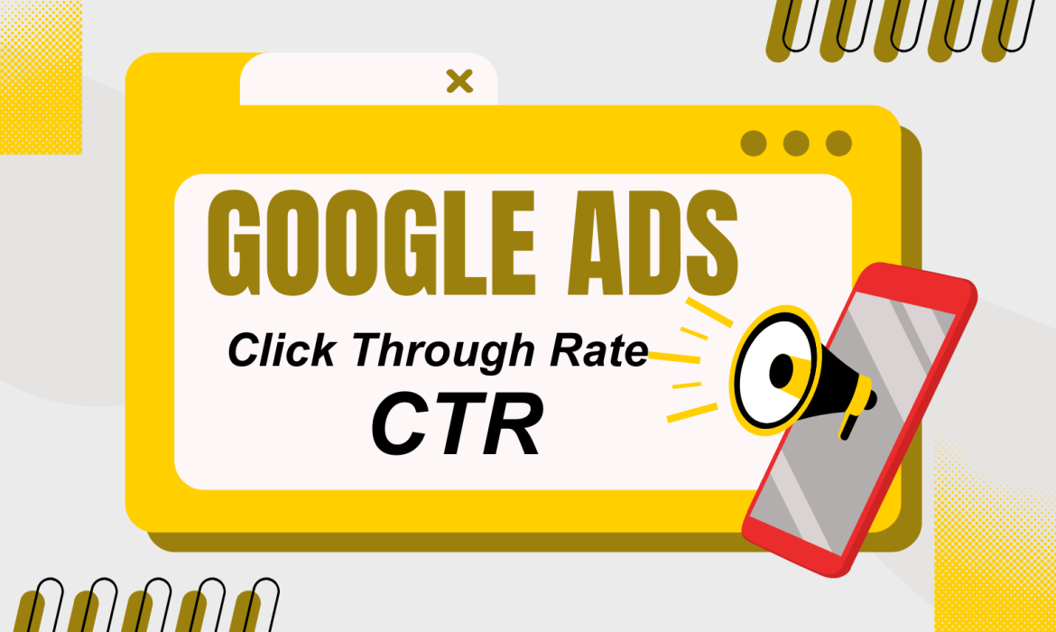 CLICK through rate Google ads